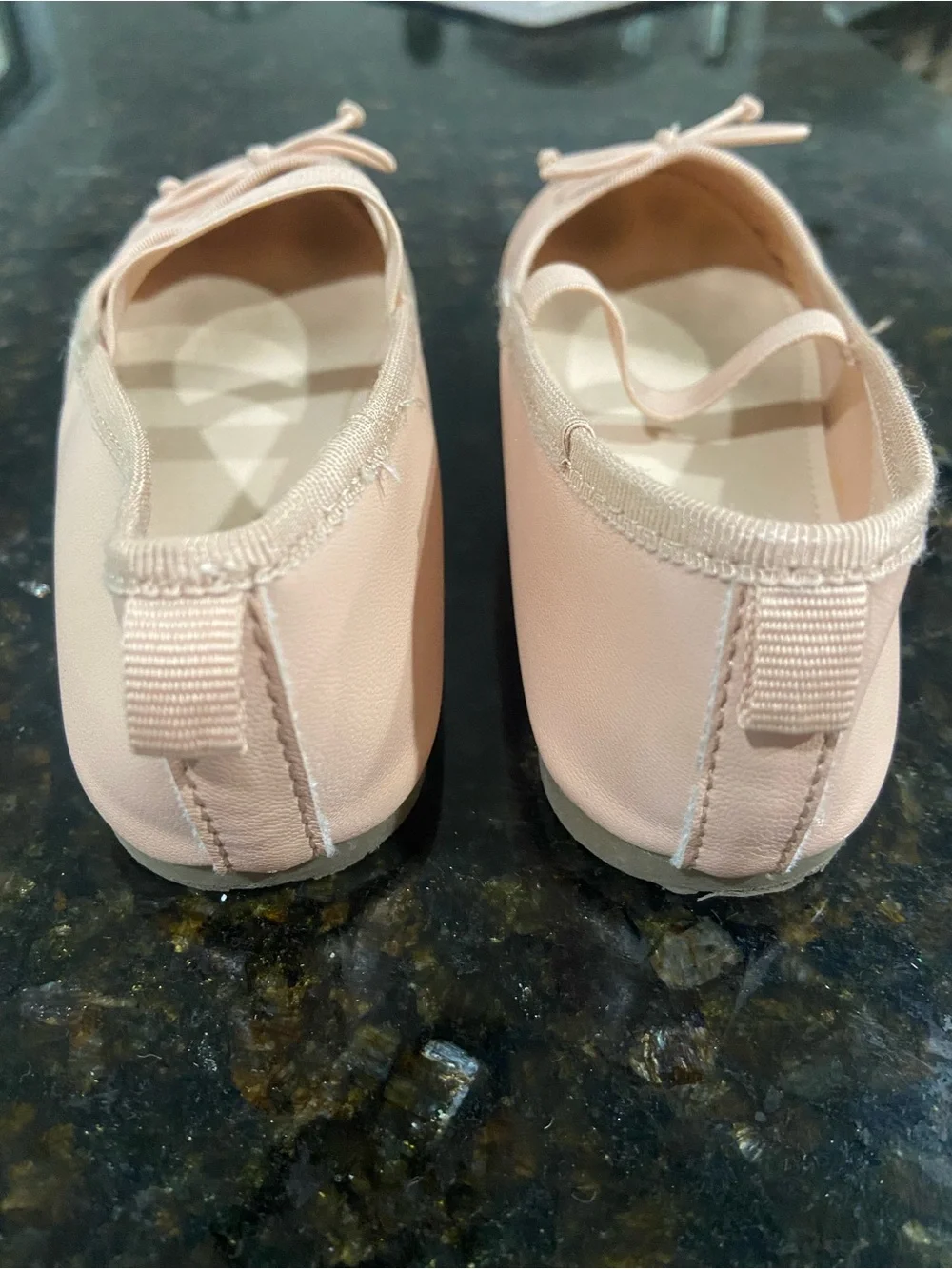 H&M Pale Pink Girls' Mary Jane Ballet Flats with Bow